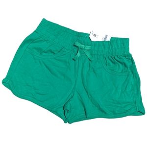Crazy 8 girls M 7-8 Green Shorts w/ Pockets